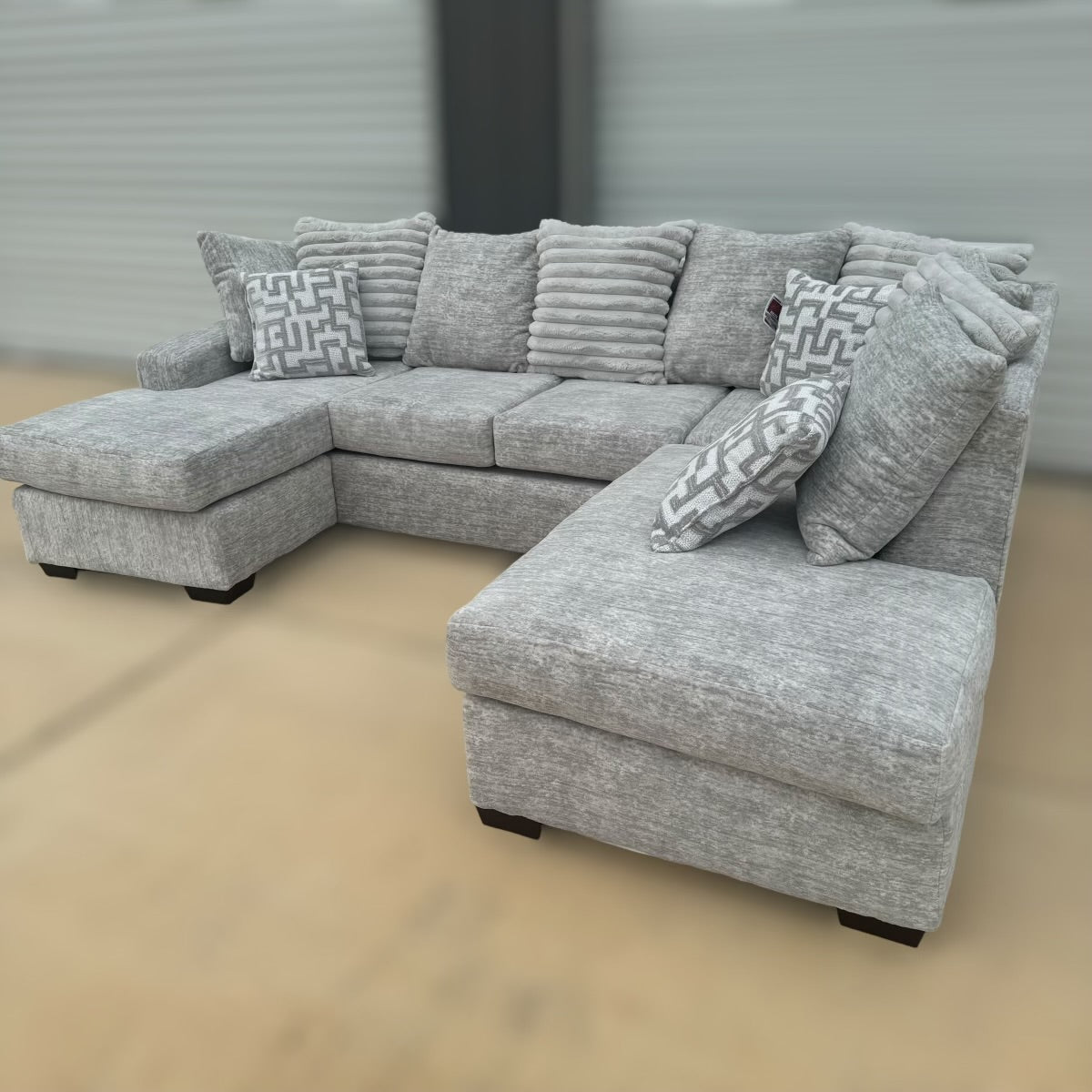 Brand New Large Galactic Oyster Double Chaise Sectional 🛋️