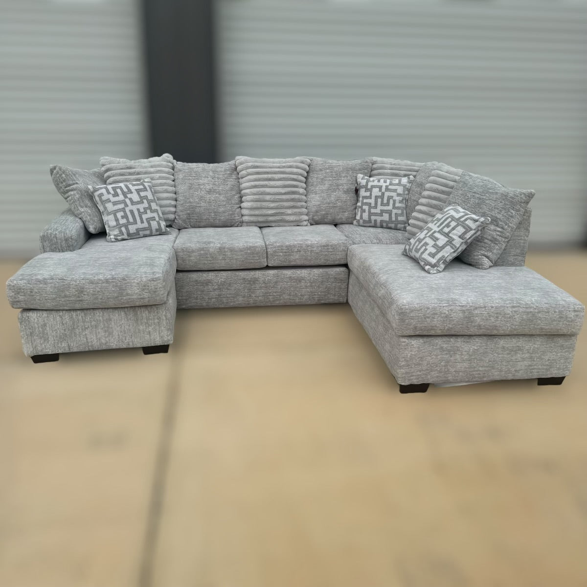 Brand New Large Galactic Oyster Double Chaise Sectional 🛋️