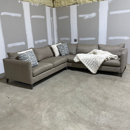 Gray Corner Sectional From Harvetys 🛋️