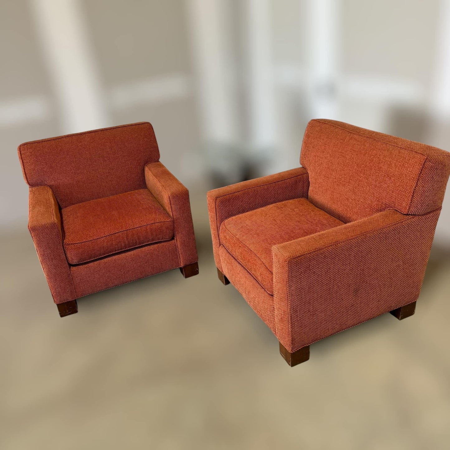 Burnt Orange Accent Chairs 🛋️