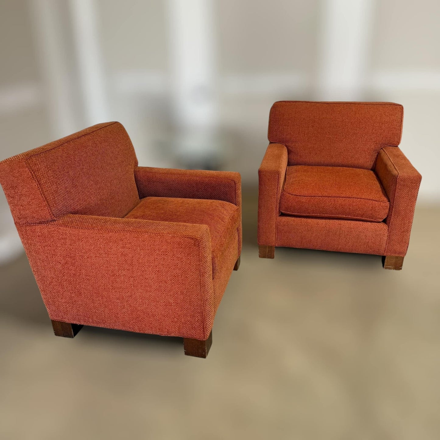 Burnt Orange Accent Chairs 🛋️