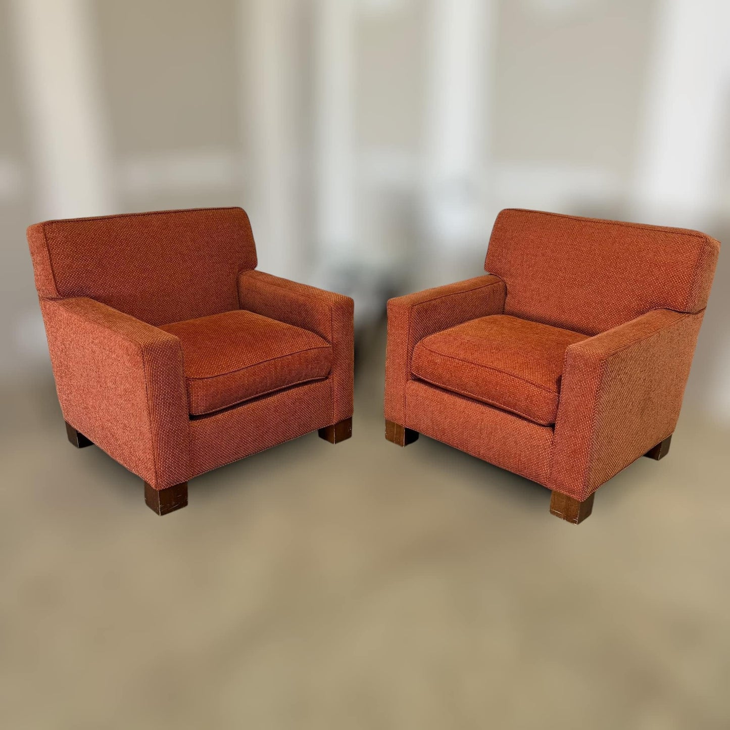 Burnt Orange Accent Chairs 🛋️