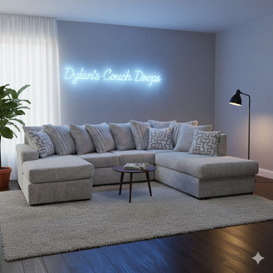 Brand New Large Galactic Oyster Double Chaise Sectional 🛋️