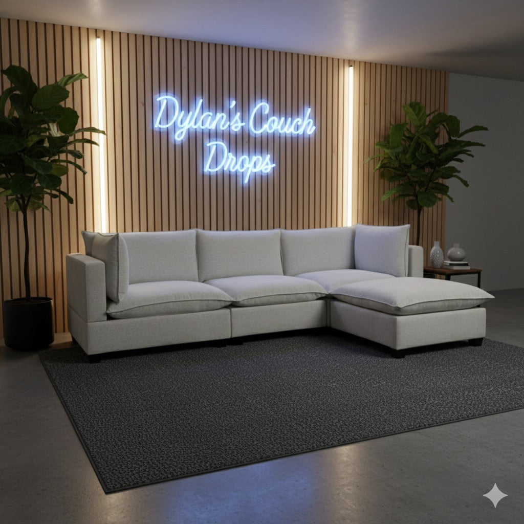 Sky Sectional (Light Gray)