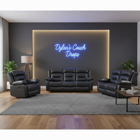 Marcus Reclining Sofa, Loveseat, and Chair